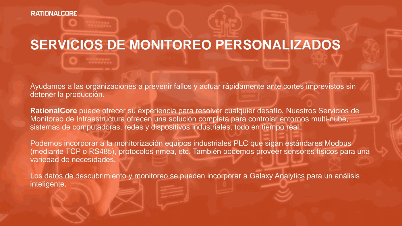 Servicios de monitoreo personalizados